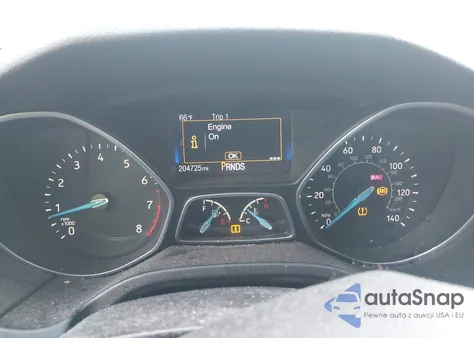 2017 Ford Focus Sel z USA, uszkodzony, nr VIN 1FADP3H23HL266049